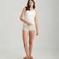 Milla High Neck Rib Shelf Bra Tank