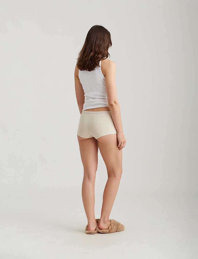Milla High Neck Rib Shelf Bra Tank