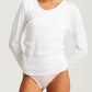 Milla Rib Shelf Bra Long Sleeve Tee