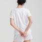 Jada Organic Cotton Knit Tee