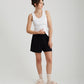 Milla Rib Pull On Short